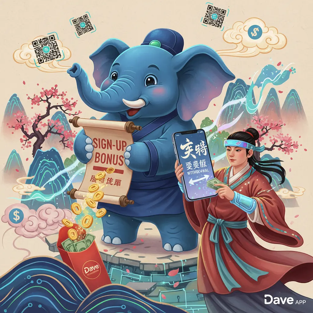 sign up bonus instant withdraw - Dave