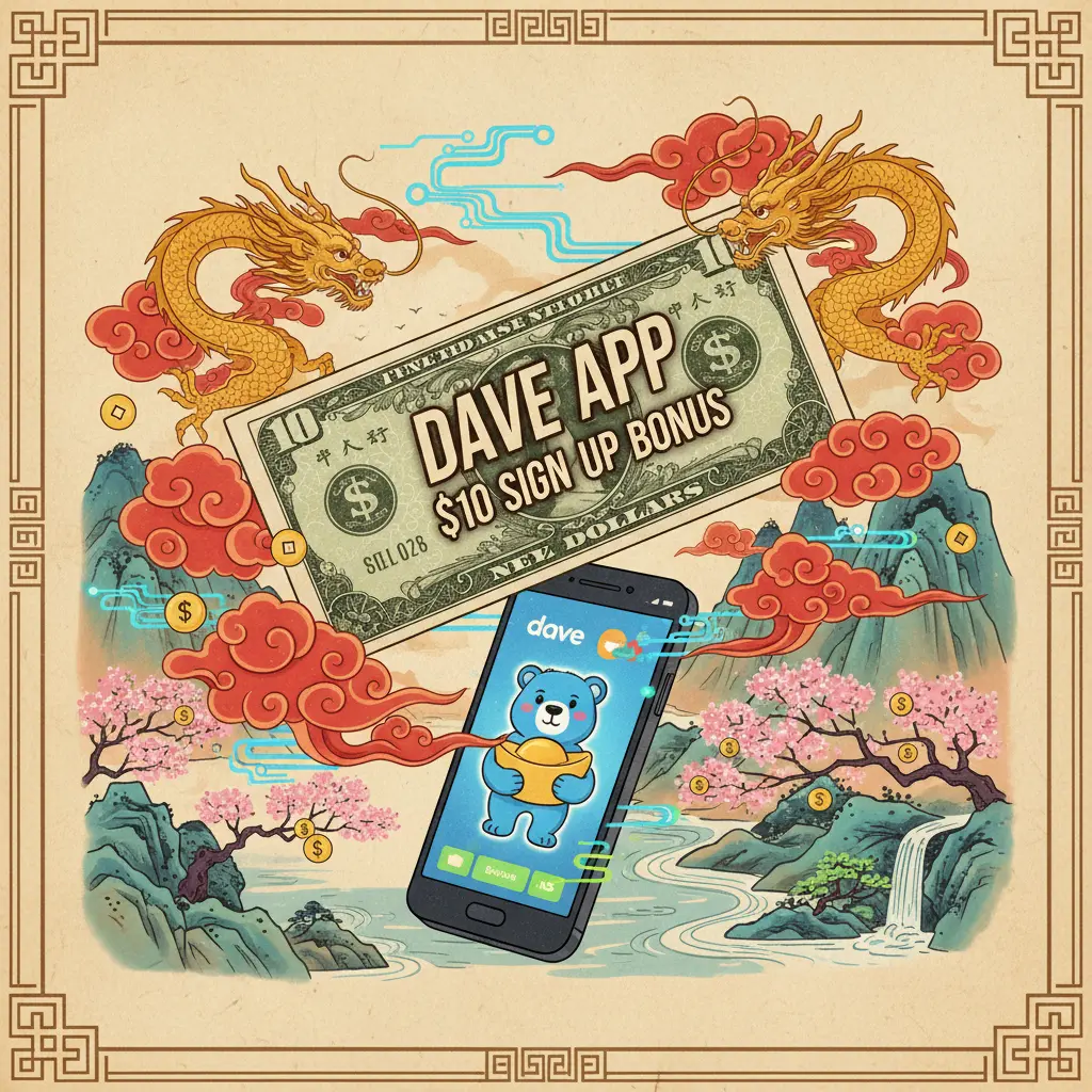 $10 sign up bonus - Dave