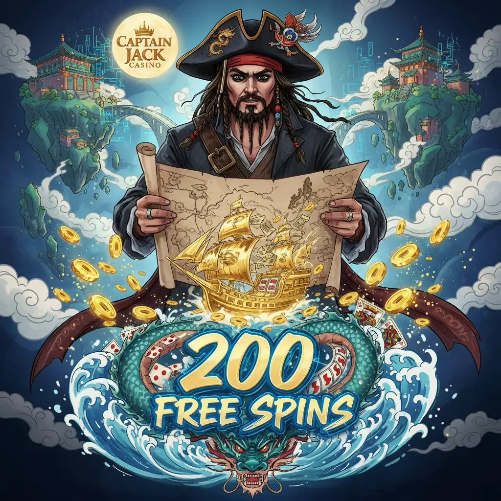 200 free spins - Captain