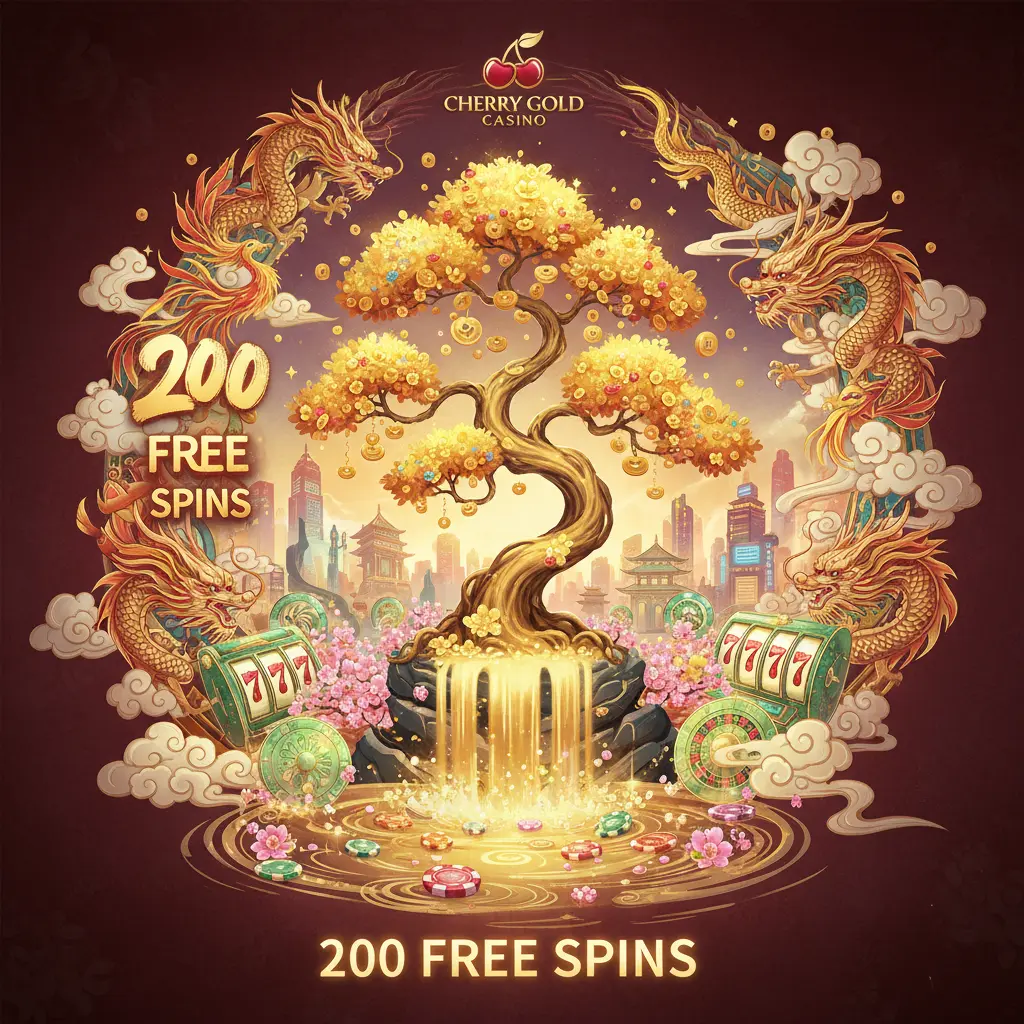 200 free spins - Cherry