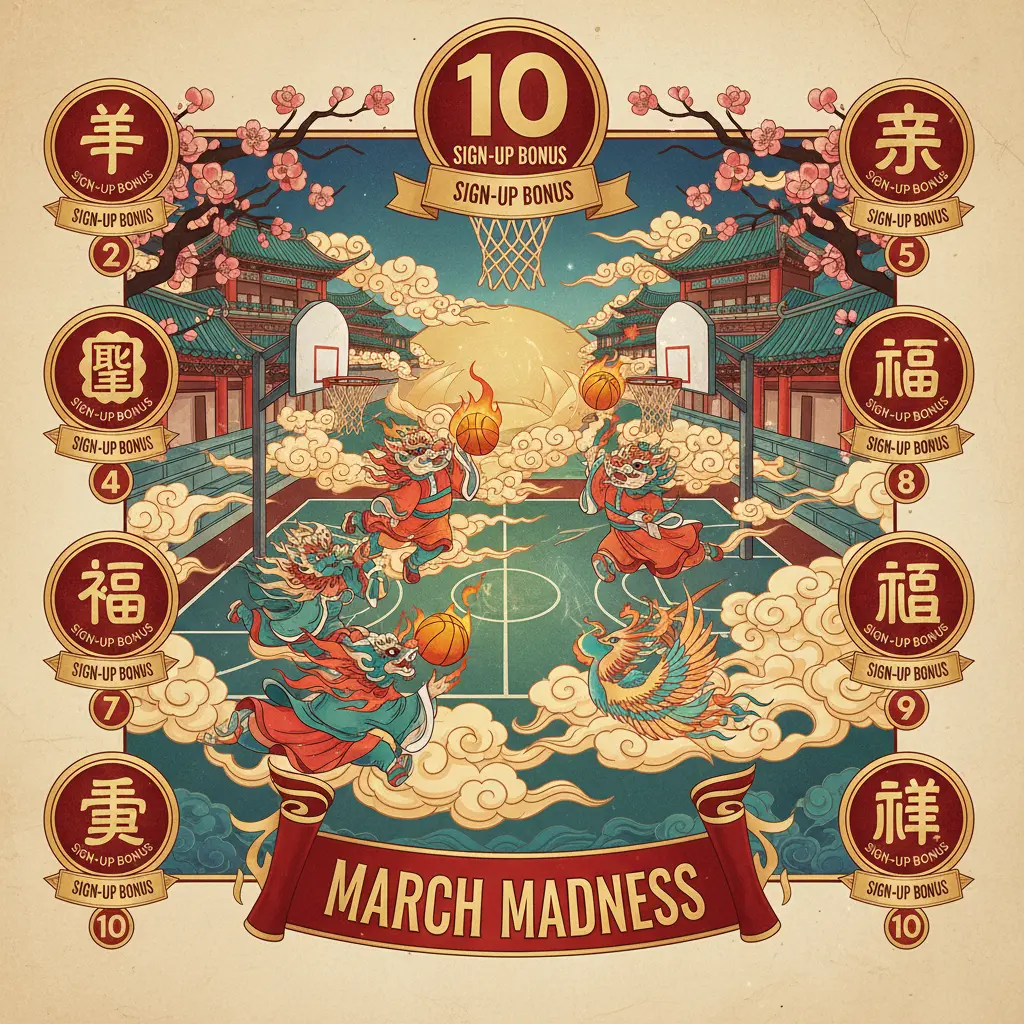 10 sign up bonus - Madness