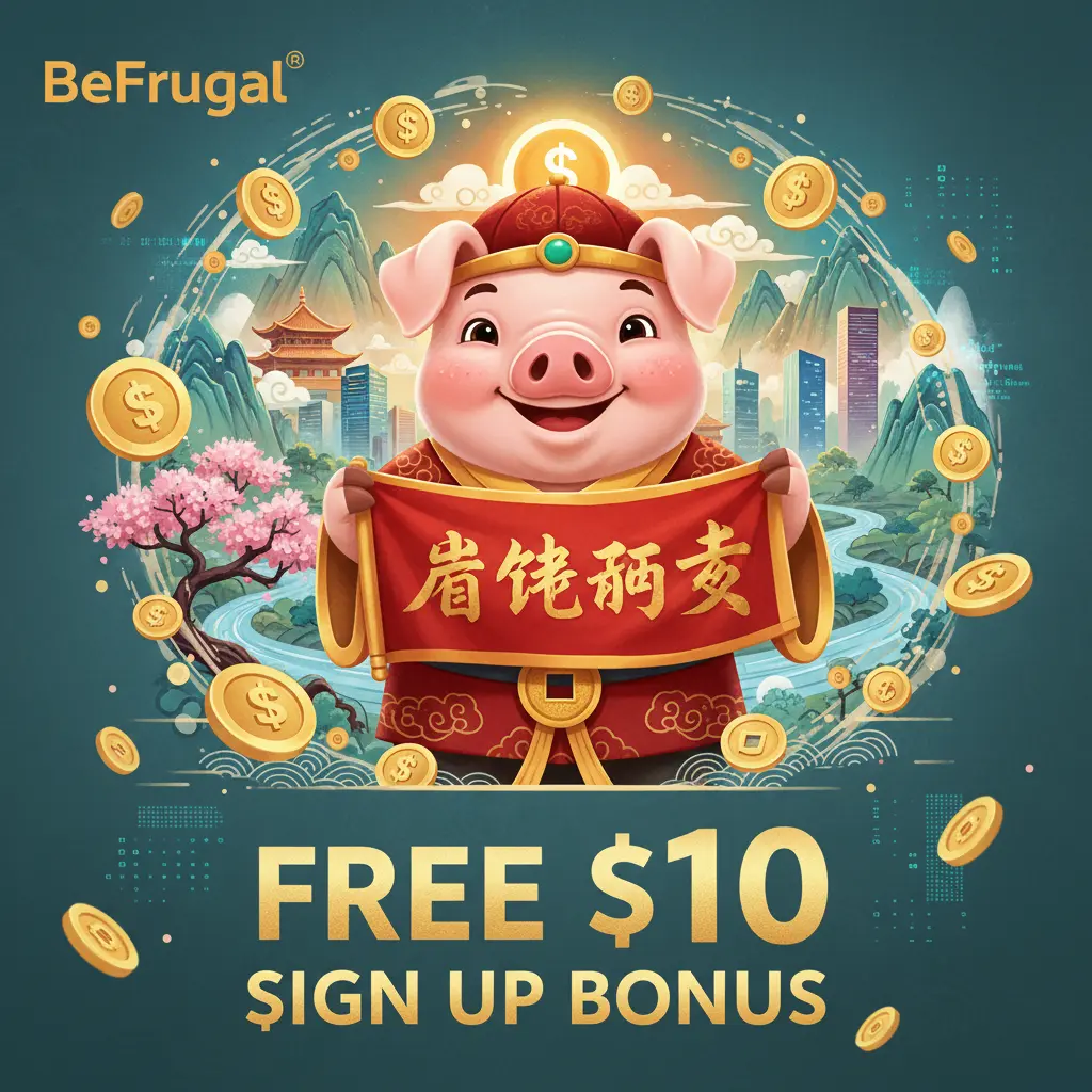 free $10 sign up bonus - BeFrugal