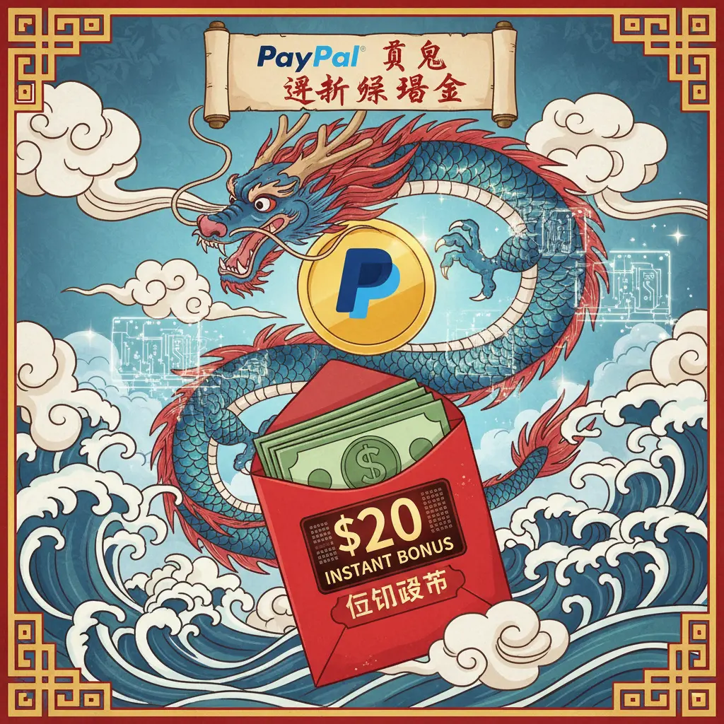 instant $20 sign up bonus - PayPal