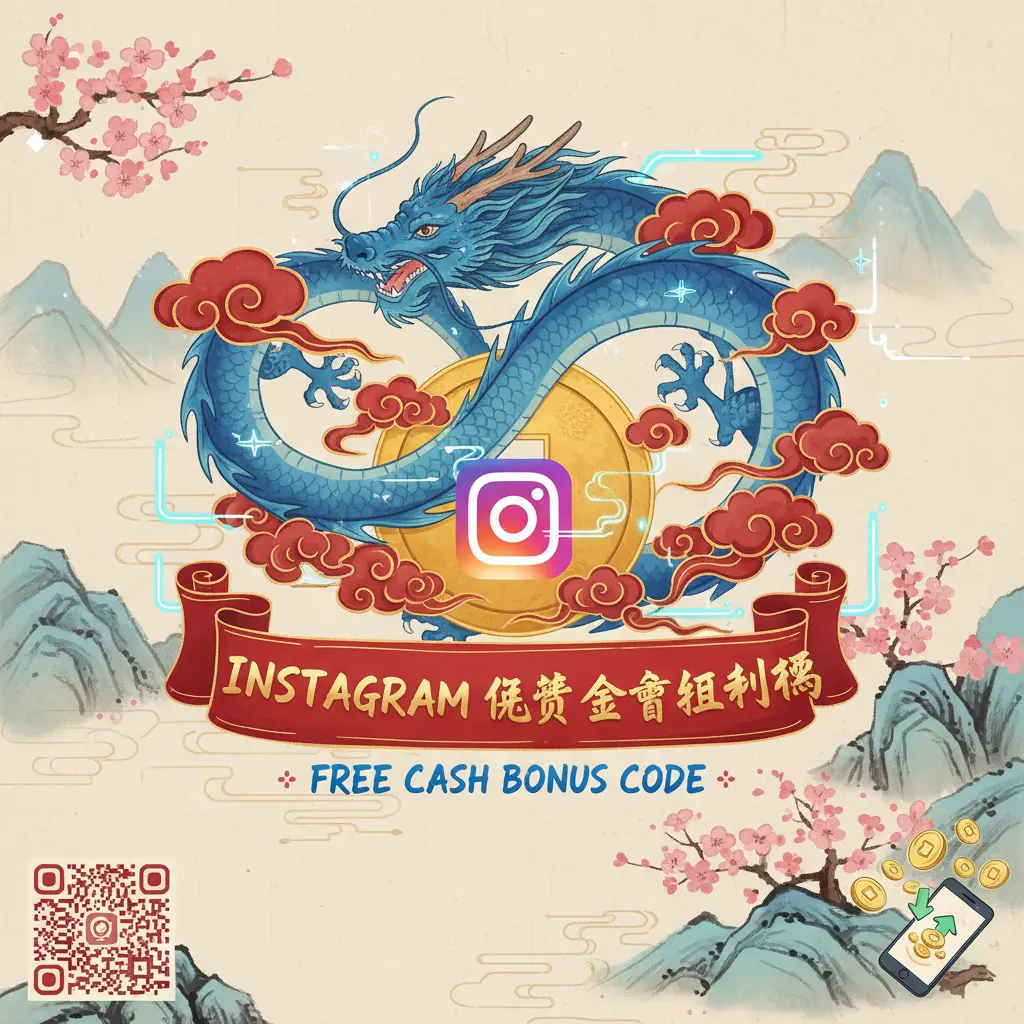 free cash bonus code - Instagram